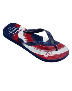 Havaianas Top Marvel Logomania in fantasia Captain America