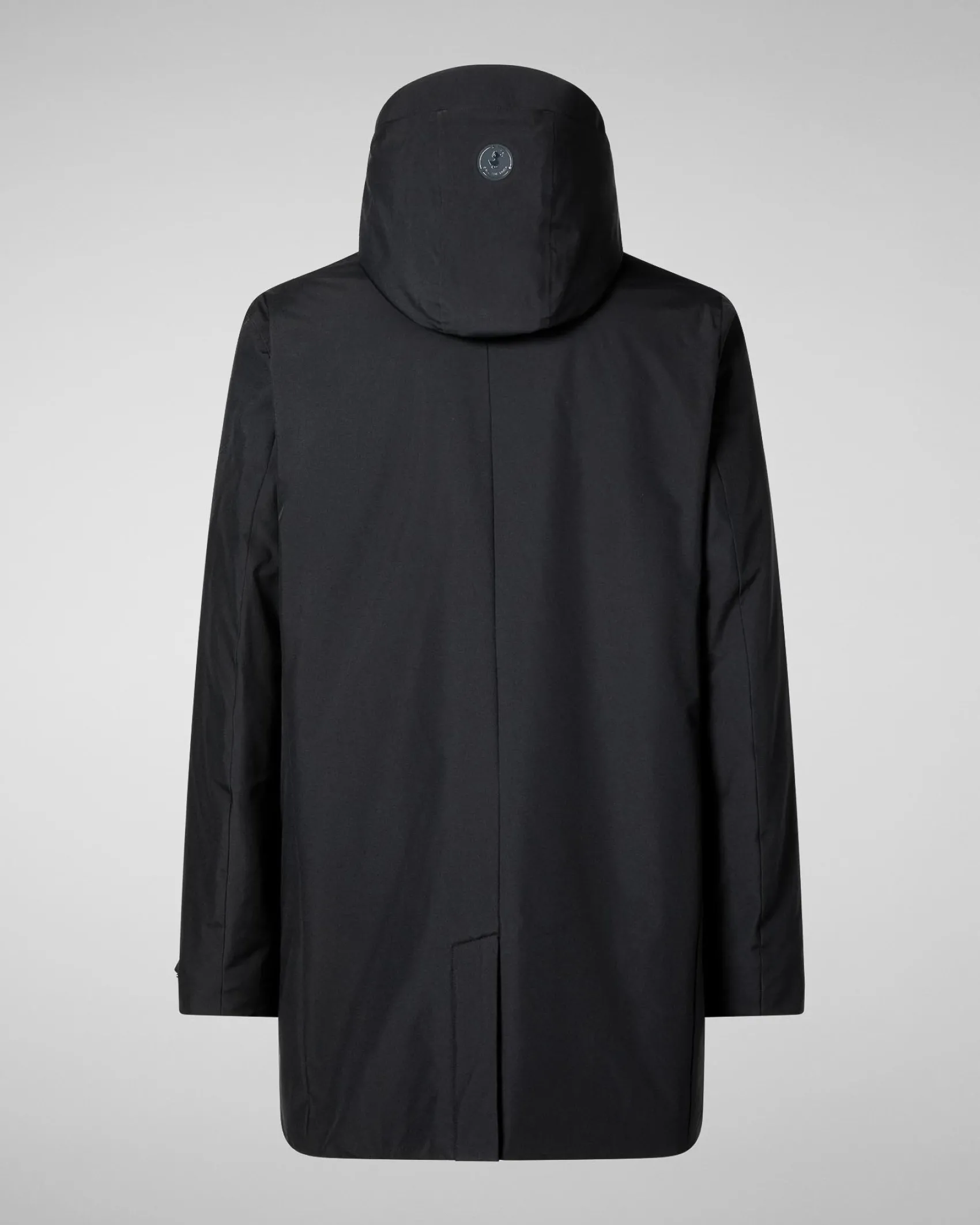 Impermeabile Save the duck Nestor blu con cappuccio staccabile