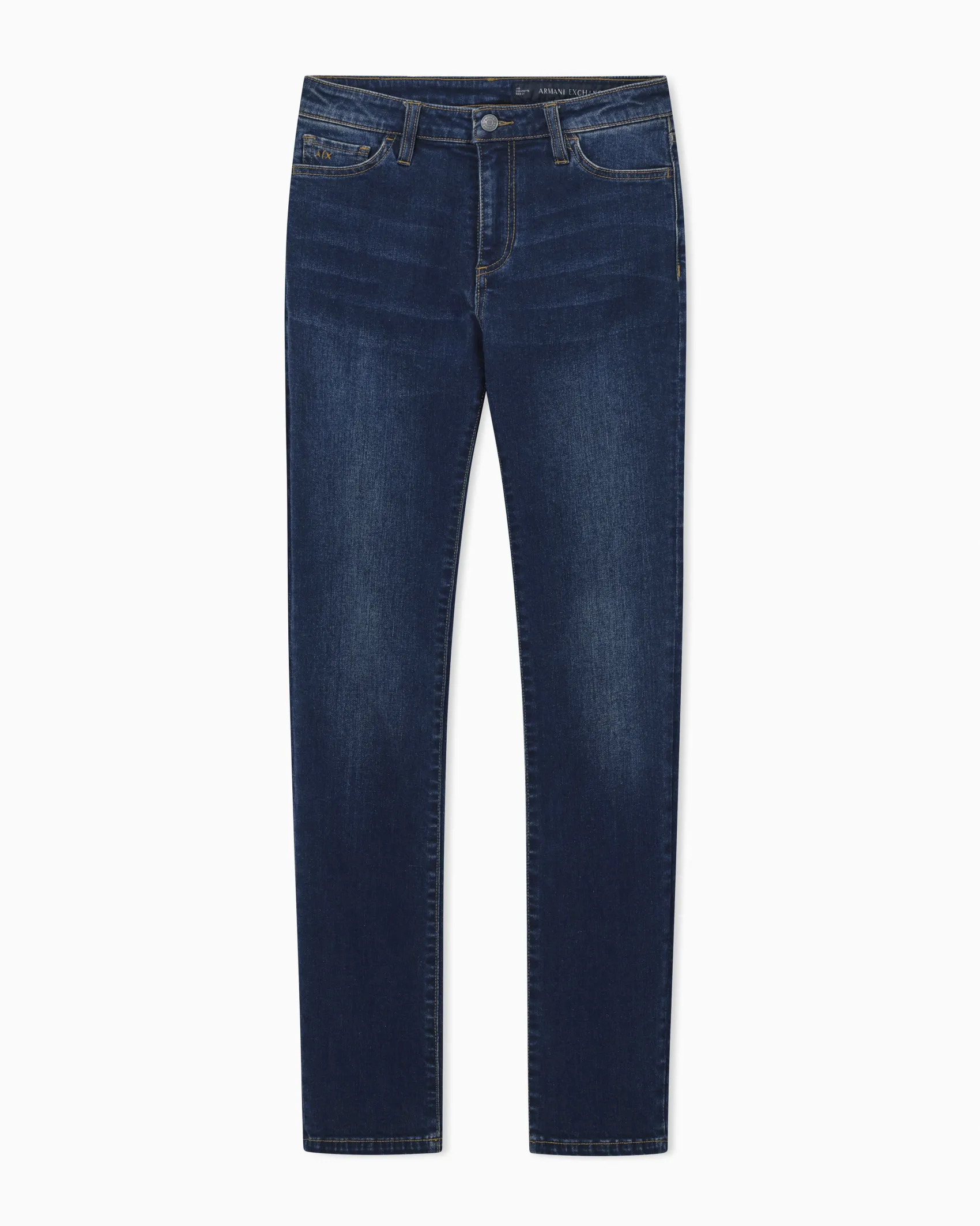 Jeans Armani Exchange blu medium wash in cotone elasticizzato