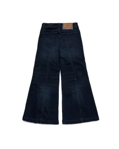 Jeans Diesel super flare lavaggio blu stone washed