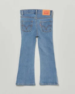 Jeans flare Levi's lavaggio chiaro stone washed