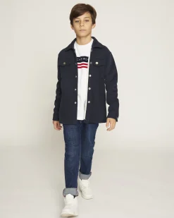 Jeans Jeckerson slim in misto cotone stretch a lavaggio scuro