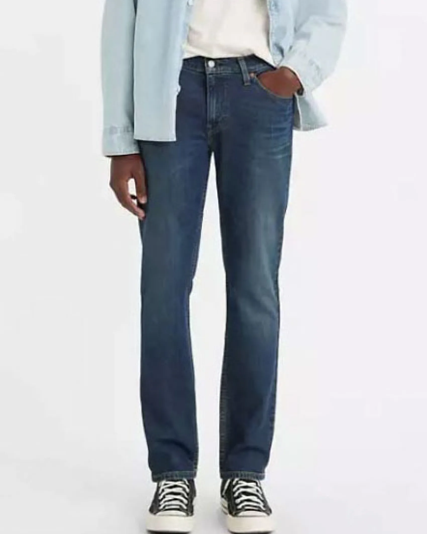 Jeans Levi's 511 slim lavaggio scuro stone washed