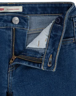 Jeans Levi's 710 super skinny lavaggio blu scuro
