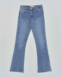 Jeans Levi's flare a lavaggio medio stone washed