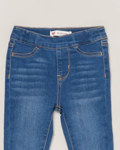 Jeans Levi's jeggins lavaggio stone washed in cotone stretch