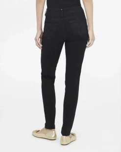 Jeans Liu Jo Jeans neri in cotone con tasche in rilievo