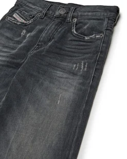 Jeans palazzo Diesel lavaggio grigio stone washed