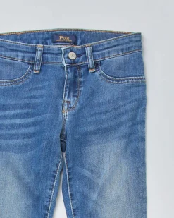 Jeans Polo Ralph Lauren in cotone stretch lavaggio medio stone washed
