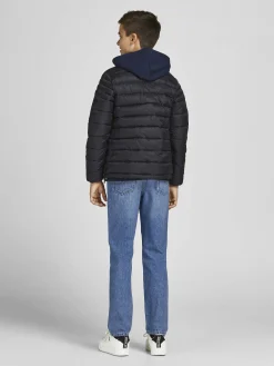 Jeans regular fit Jack & Jones in puro cotone a lavaggio medio stone washed