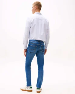 Jeans Scanton Tommy Jeans slim-fit in cotone stretch lavaggio medio stone washed