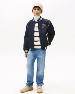 Jeans skater Tommy Hilfiger lavaggio medio stone washed in puro cotone