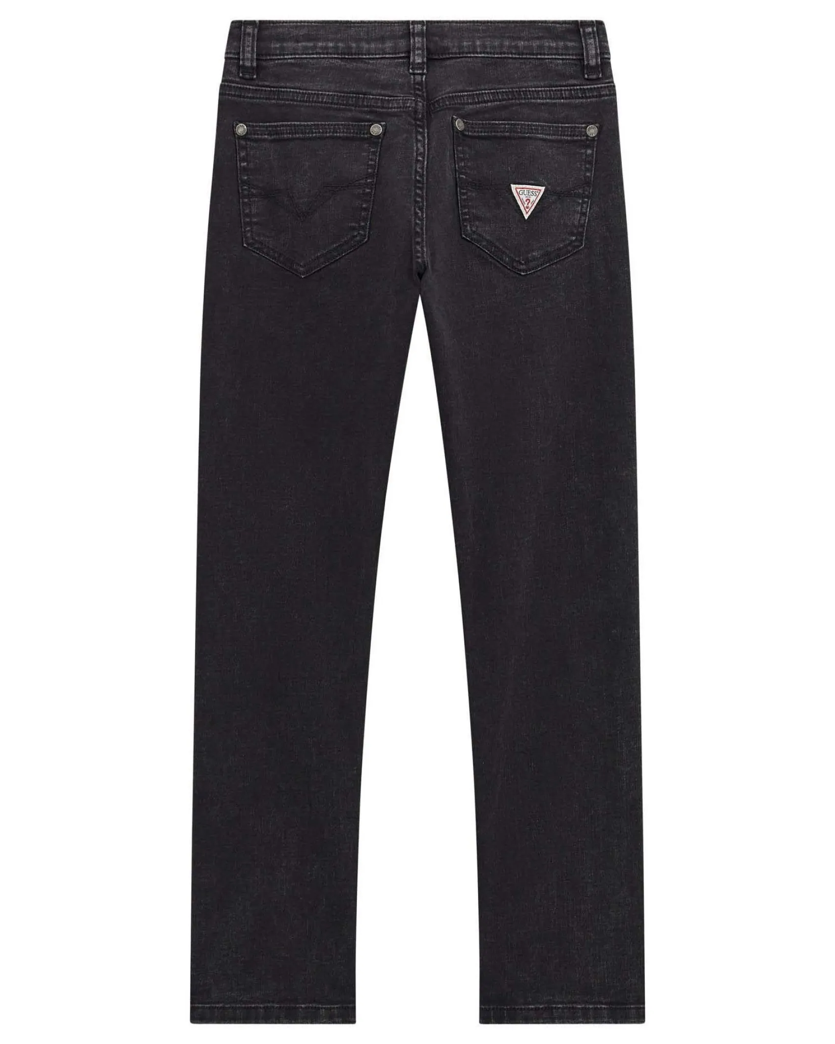 Jeans slim fit in cotone stretch nero