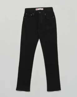 Jeans slim Levi's 511 nero in cotone stretch