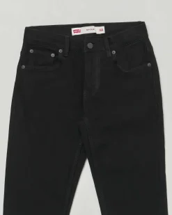 Jeans slim Levi's 511 nero in cotone stretch