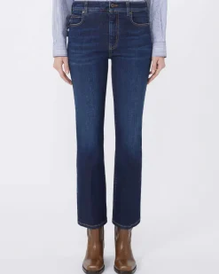 Jeans ultra slim blu mirato Weekend Max Mara in cotone stretch