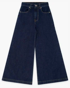 Jeans wide leg Dixie lavaggio blu scuro