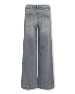 Jeans wide leg Kids Only grigio stone washed