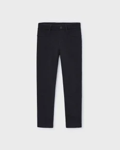 Jeggins Mayoral nero in cotone stretch