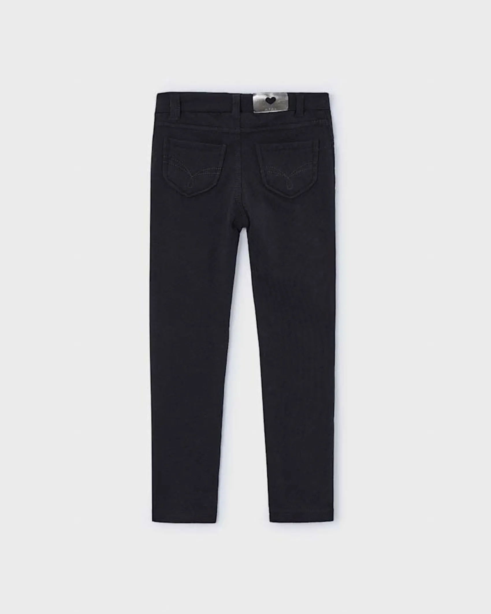 Jeggins Mayoral nero in cotone stretch