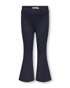 Leggins flare blu Kids Only in misto viscosa