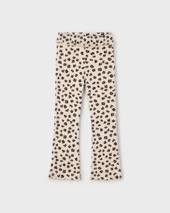 Leggins flare Mayoral color avorio maculato con punto ballerina