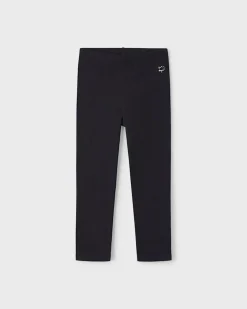 Leggins Maoyral nero in cotone stretch