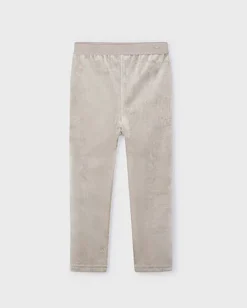 Leggins Mayoral velour stretch beige