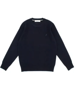 Maglia Jeckerson blu in lana e cotone