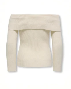 Maglia Kids Only nera con spalle scoperte