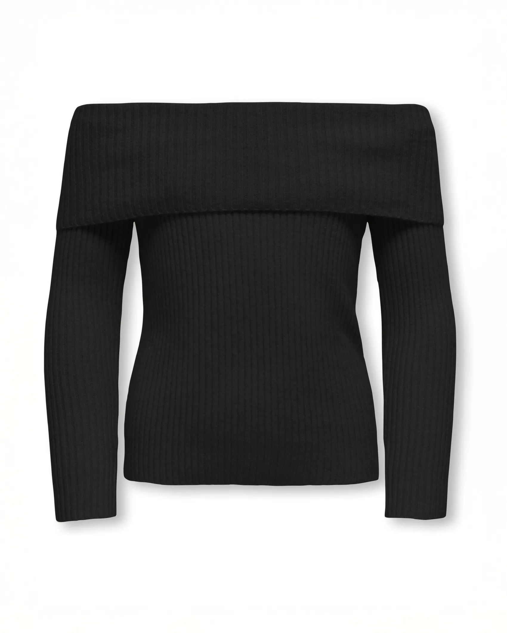 Maglia Kids Only nera con spalle scoperte