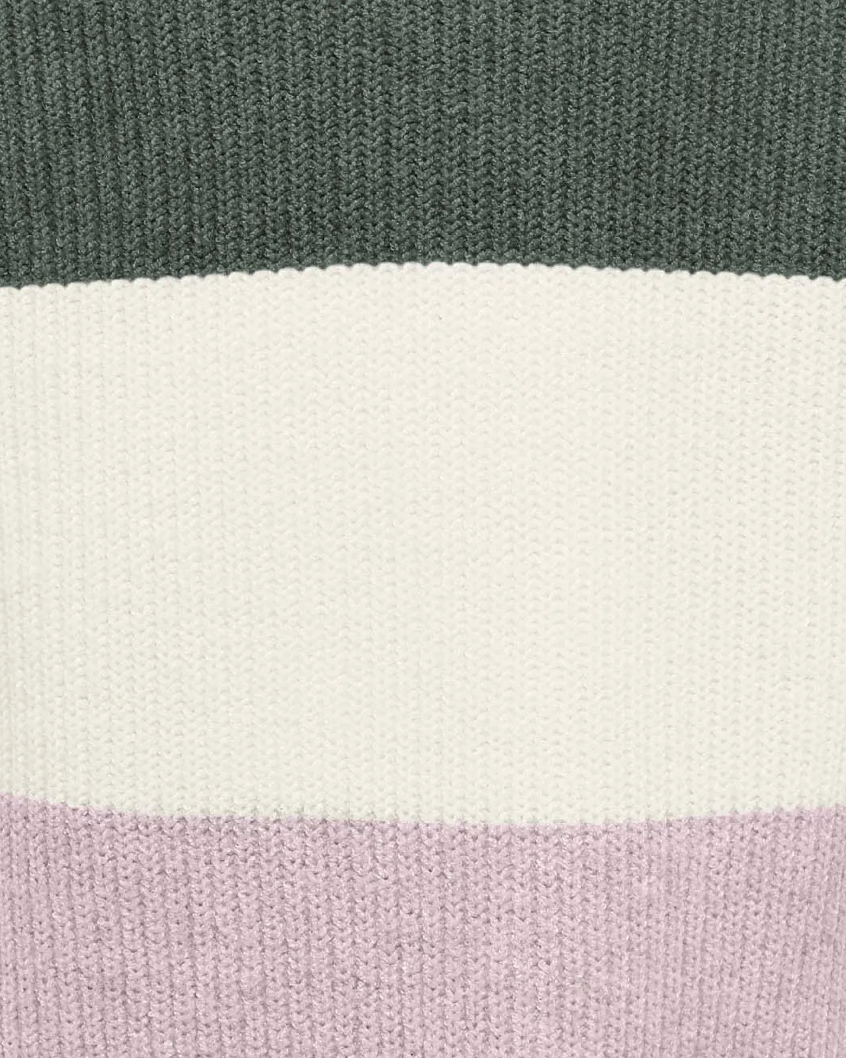 Maglioncino Kids Only color block verde e rosa costine