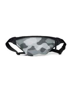 Marsupio Bum Bag Mesh mini Rains camouflage in tessuto tecnico impermeabile e mesh