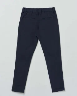 Pantalone chino blu punto milano