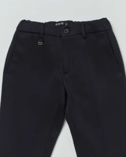 Pantalone chino punto milano blu notte