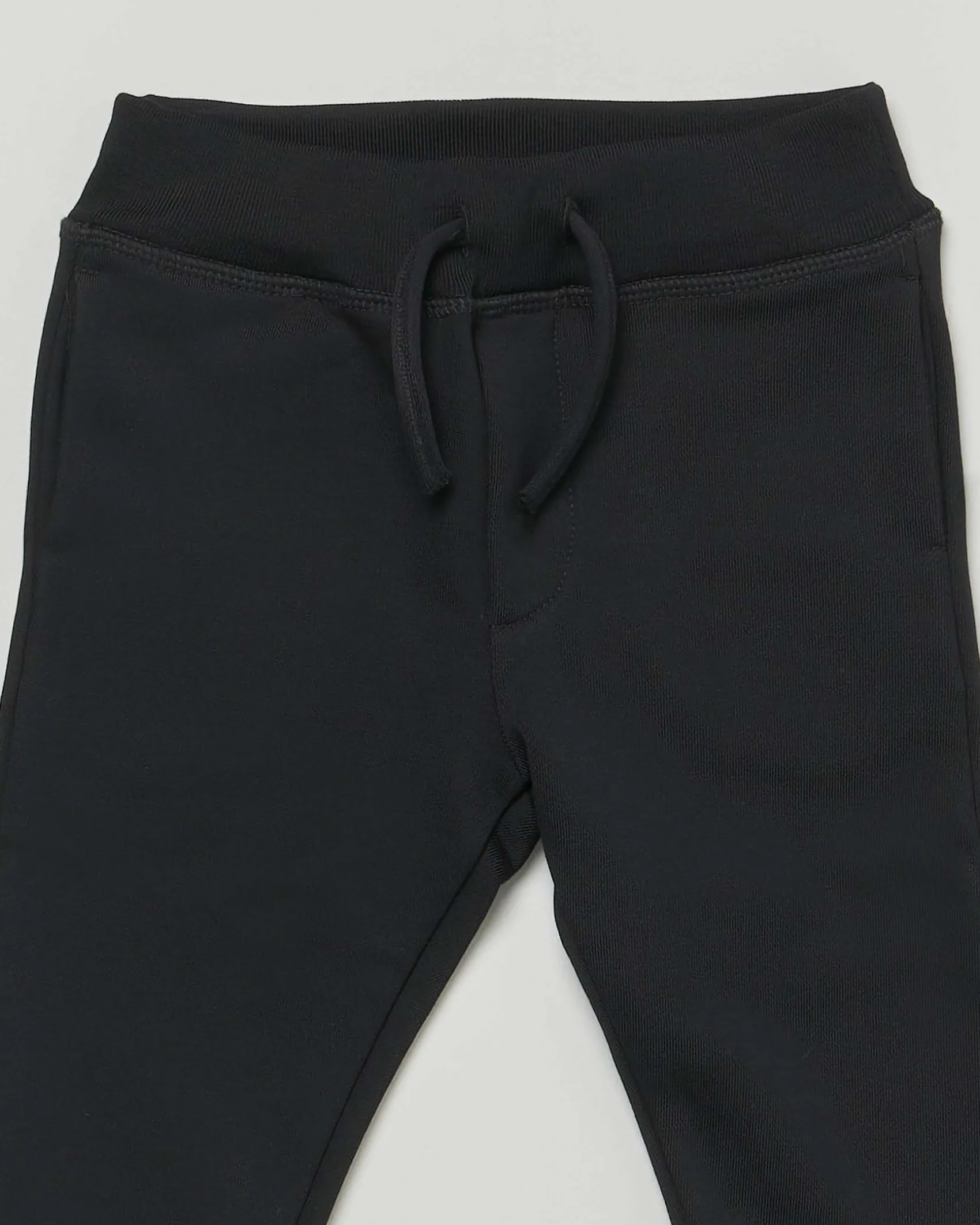 Pantalone Dsquared2 nero in puro cotone garzato