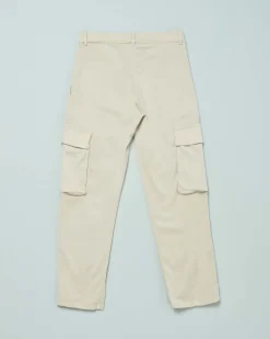 Pantalone Elsy cargo color gesso 40-44