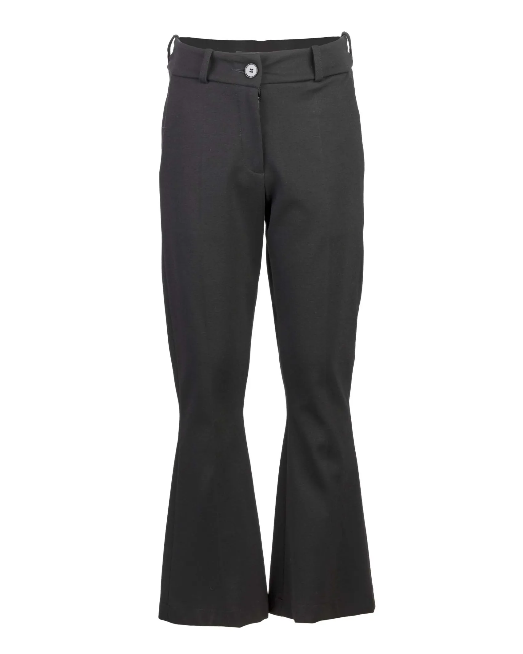 Pantalone Elsy flare nero punto milano