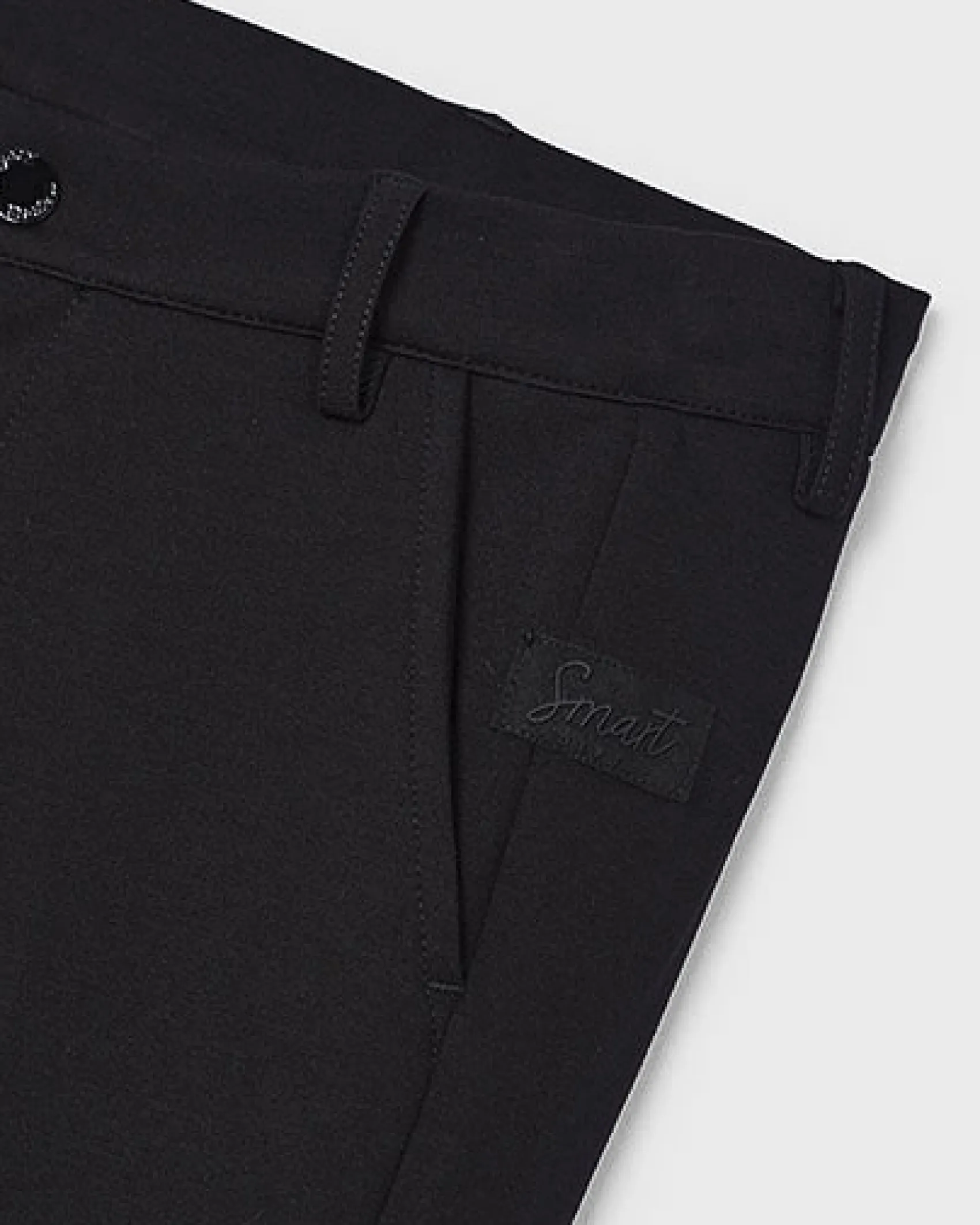 Pantalone Mayoral chino nero punto milano