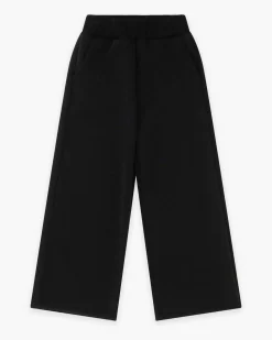 Pantalone palazzo Dixie nero in scuba