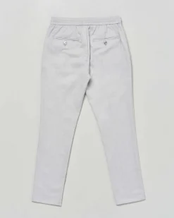 Pantaloni Antony Morato in flanella in misto viscosa grigio con coulisse