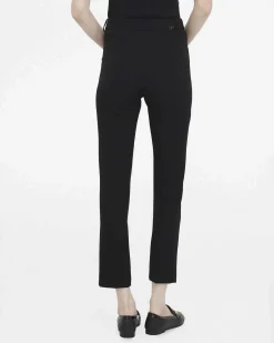 Pantaloni eleganti Liu Jo Jeans neri con tasche a filetto davanti