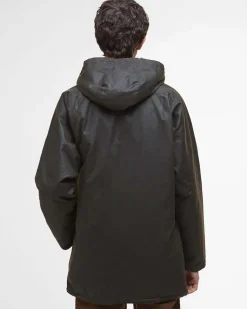 Parka Barbour Bedale Wax verde militare