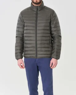Piumino 100 grammi Pellizzari verde militare senza cappuccio