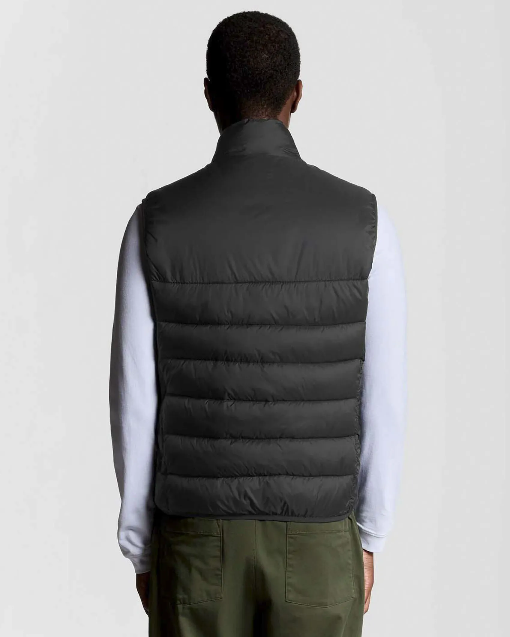 Piumino gilet 100 grammi Lyle & Scott nero