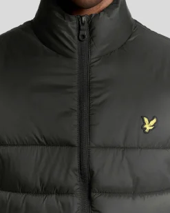 Piumino gilet 100 grammi Lyle & Scott nero