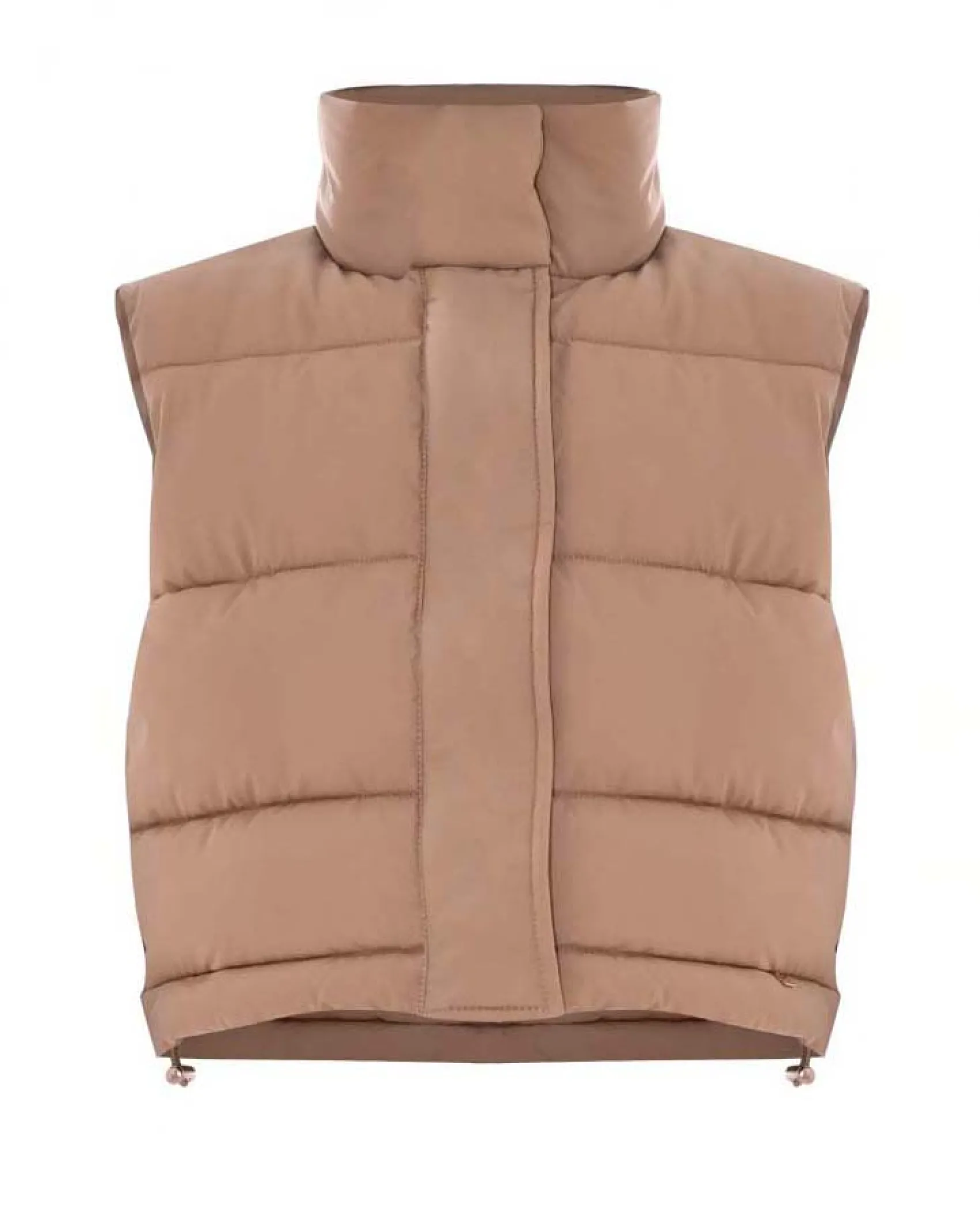 Piumino gilet Kocca beige imbottito