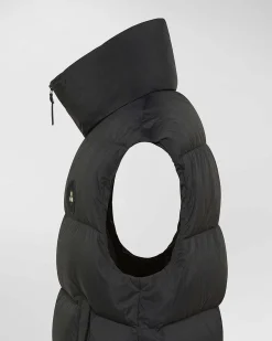 Piumino gilet Peuterey Icon On nero over-fit