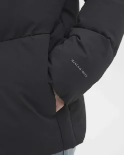 Piumino Jack & Jones nero imbottito con cappuccio