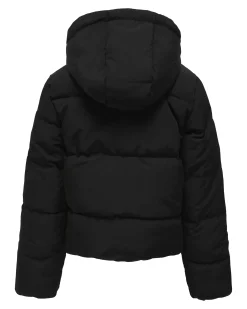 Piumino Kids Only nero con cappuccio